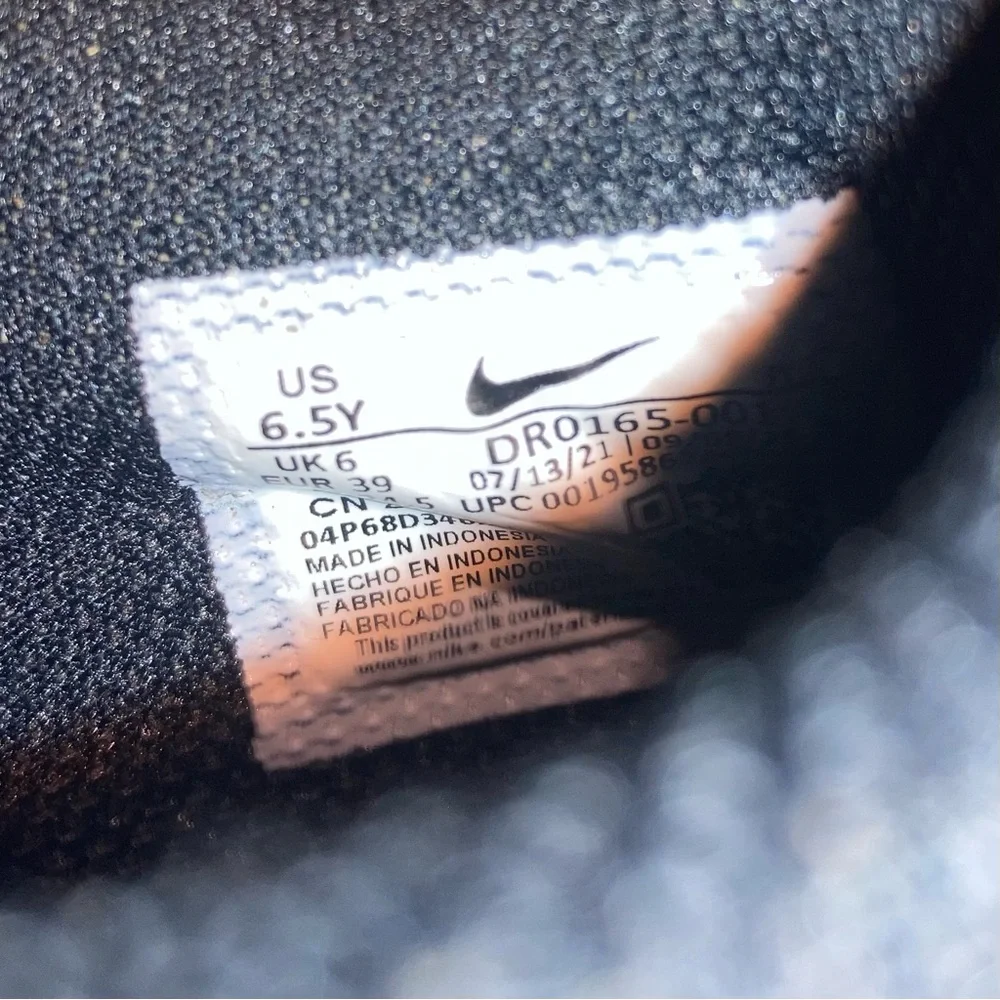 Size 6.5Y - Nike Dunk Low Crater “Blue Black” (GS)